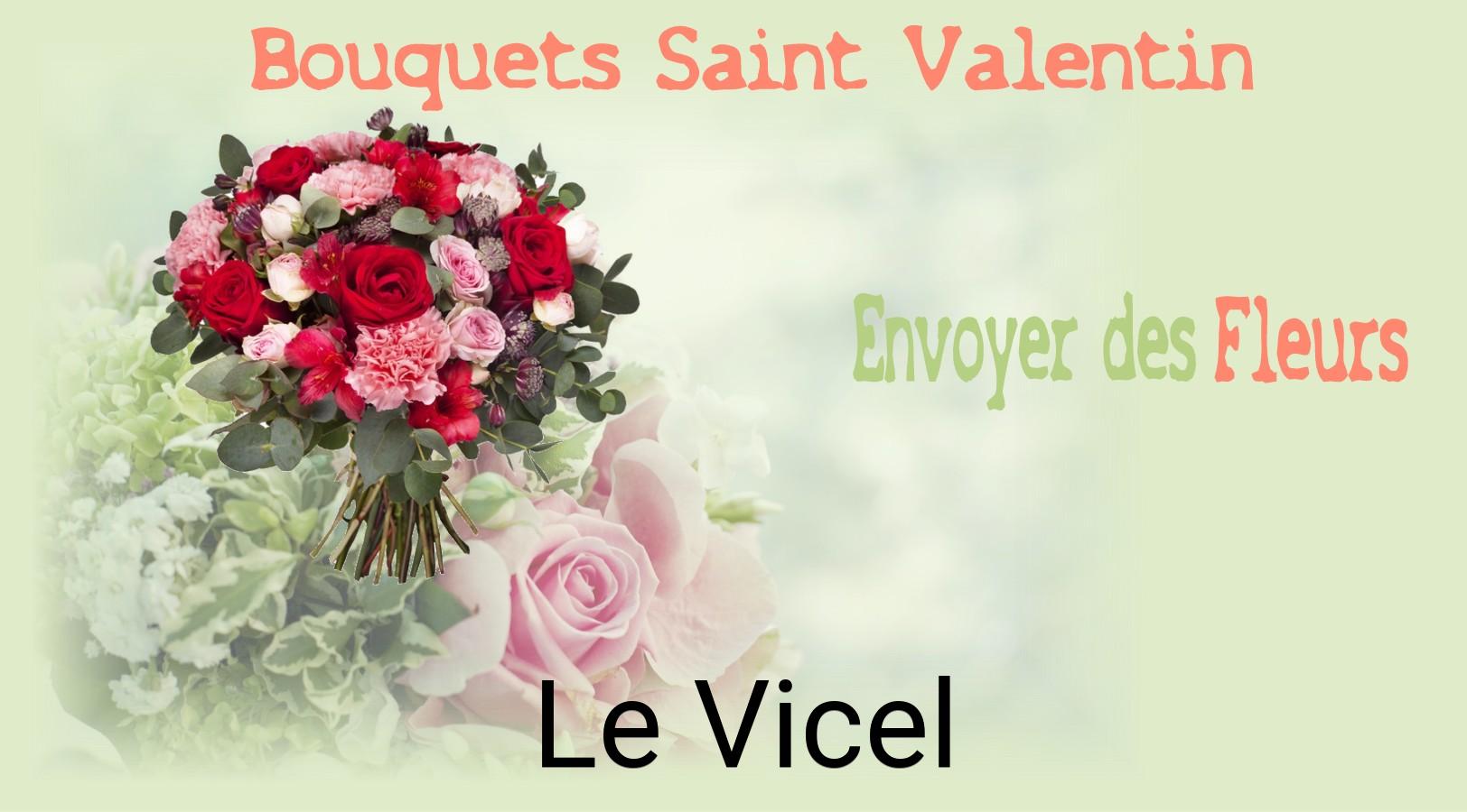 Roses de Saint-Valentin livrées à Le Vicel